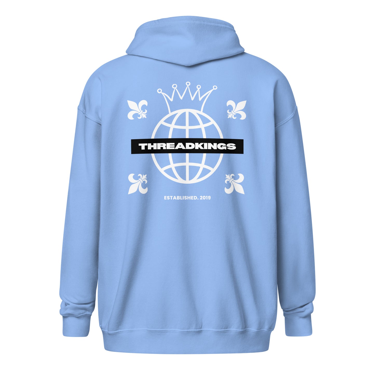 Crested Lion Zip Hoodie