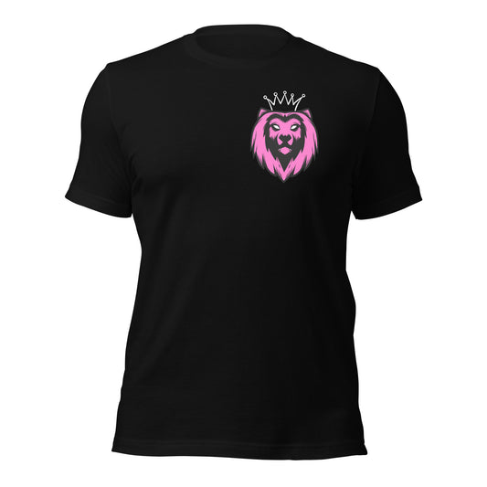 Pink Lion Badge Tee