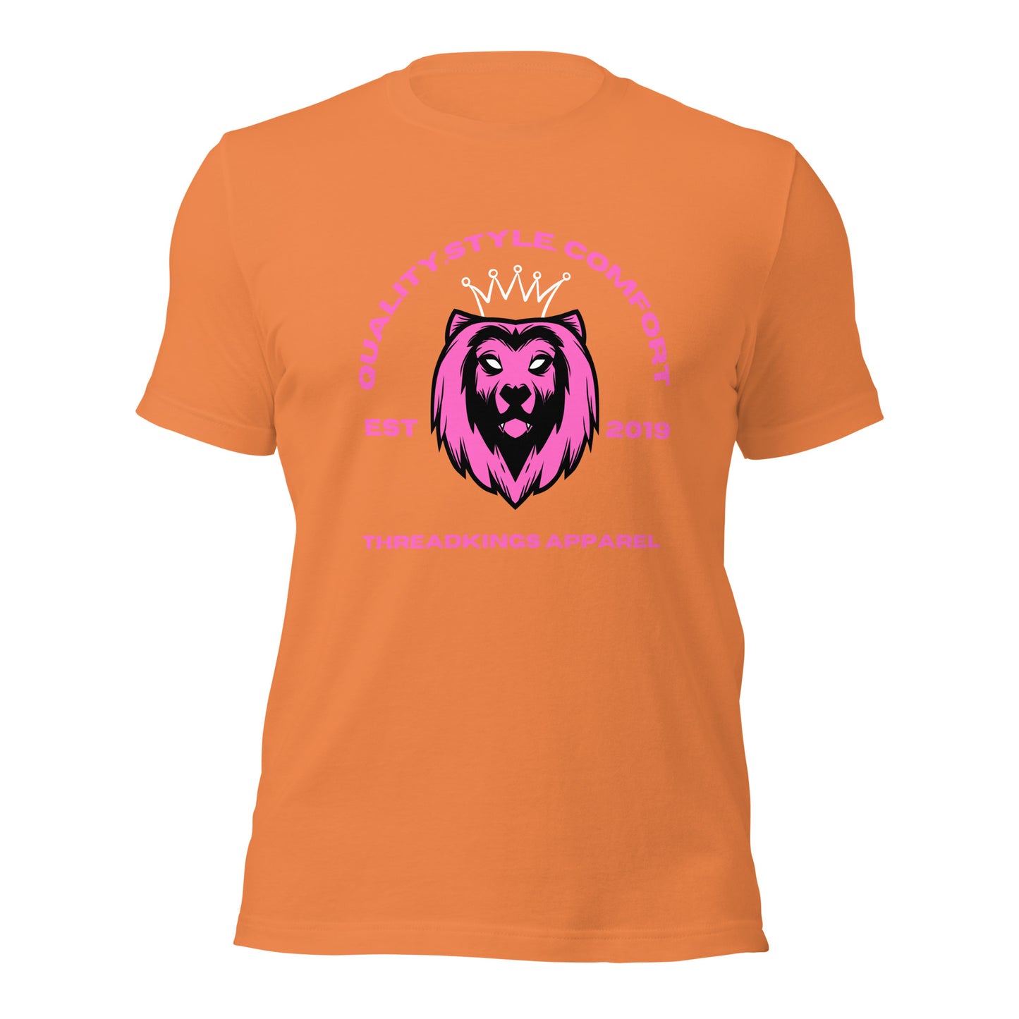 Q.S.C Pink lion t-shirt