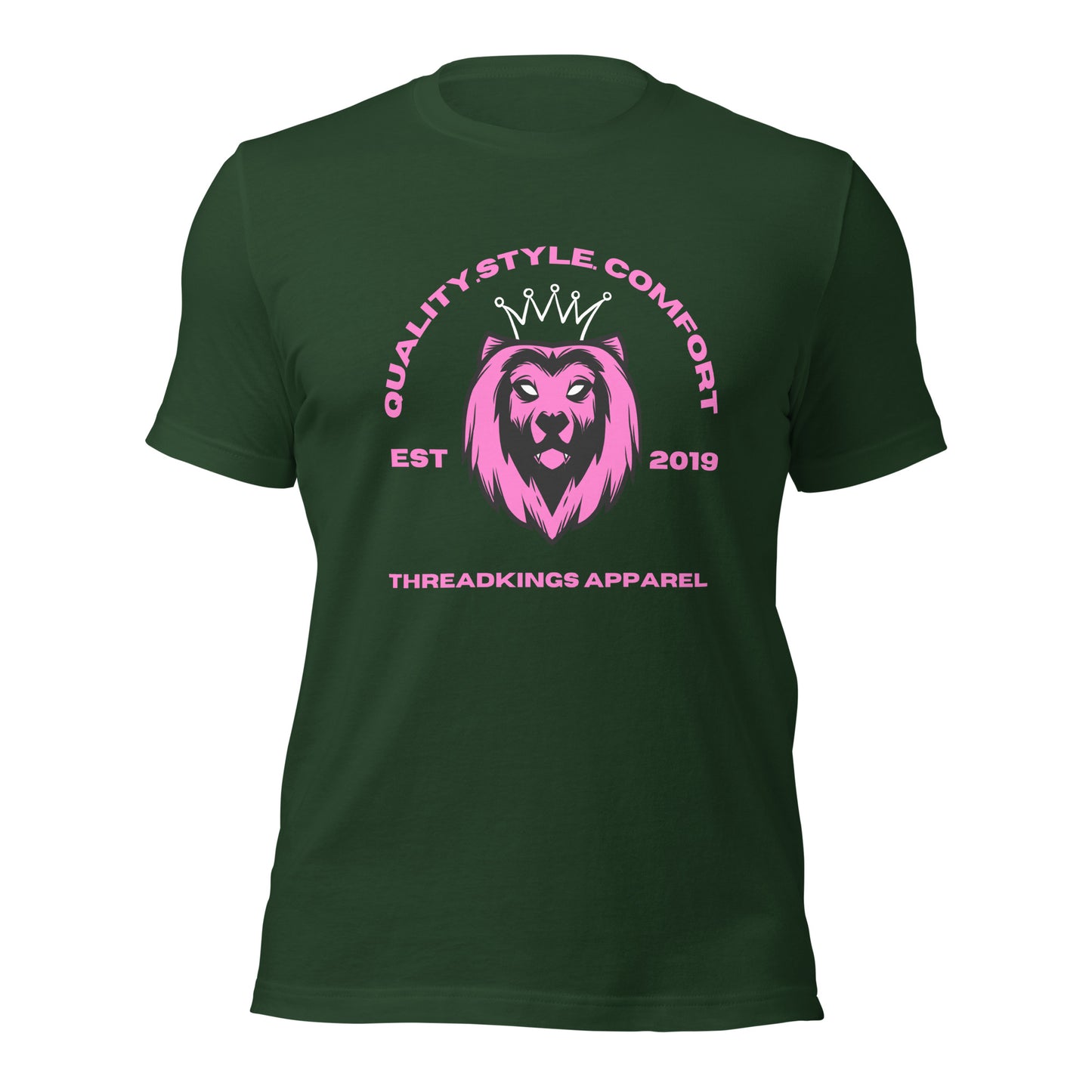 Q.S.C Pink lion t-shirt