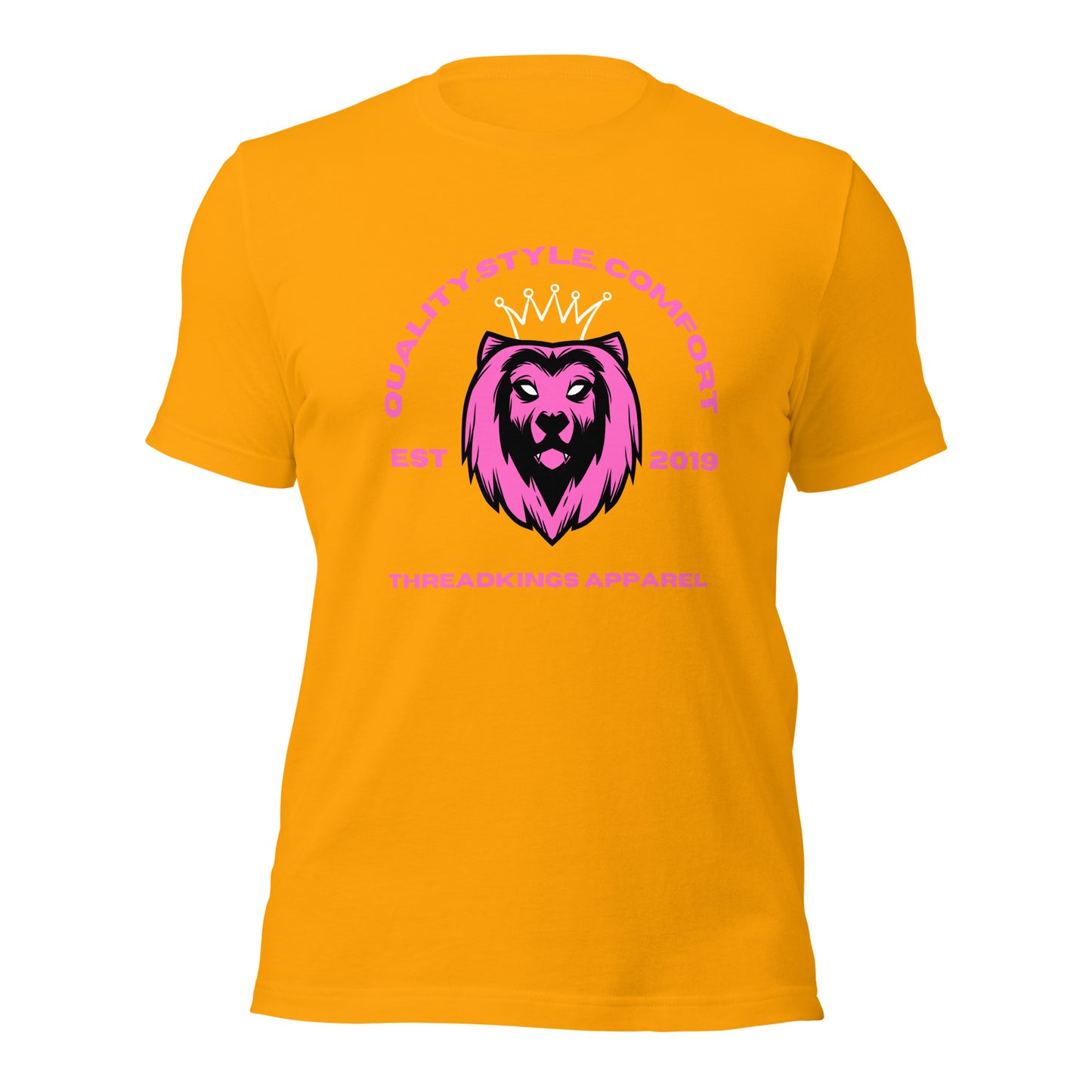 Q.S.C Pink lion t-shirt