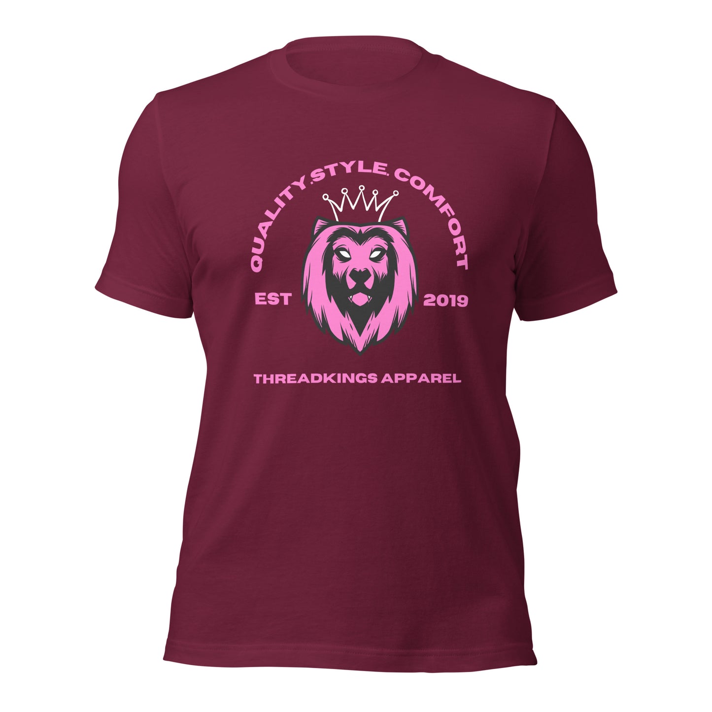 Q.S.C Pink lion t-shirt