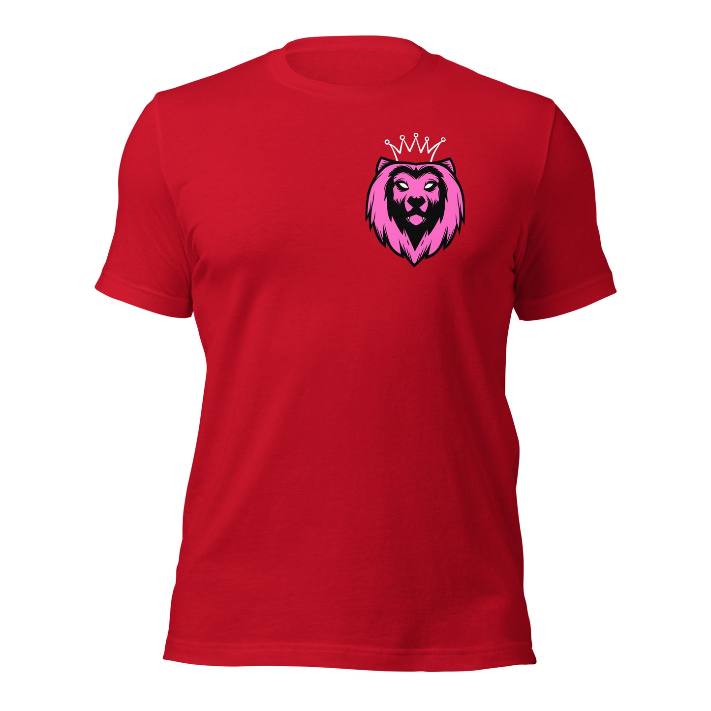 Pink Lion Badge Tee