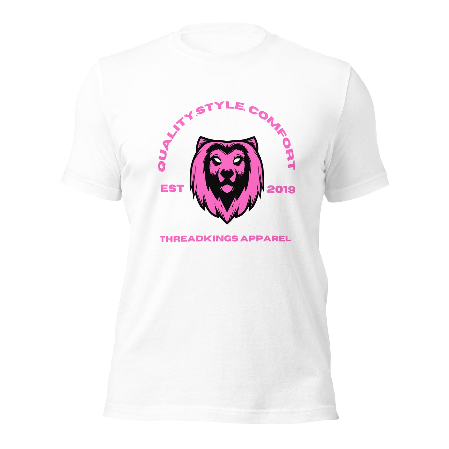 Q.S.C Pink lion t-shirt