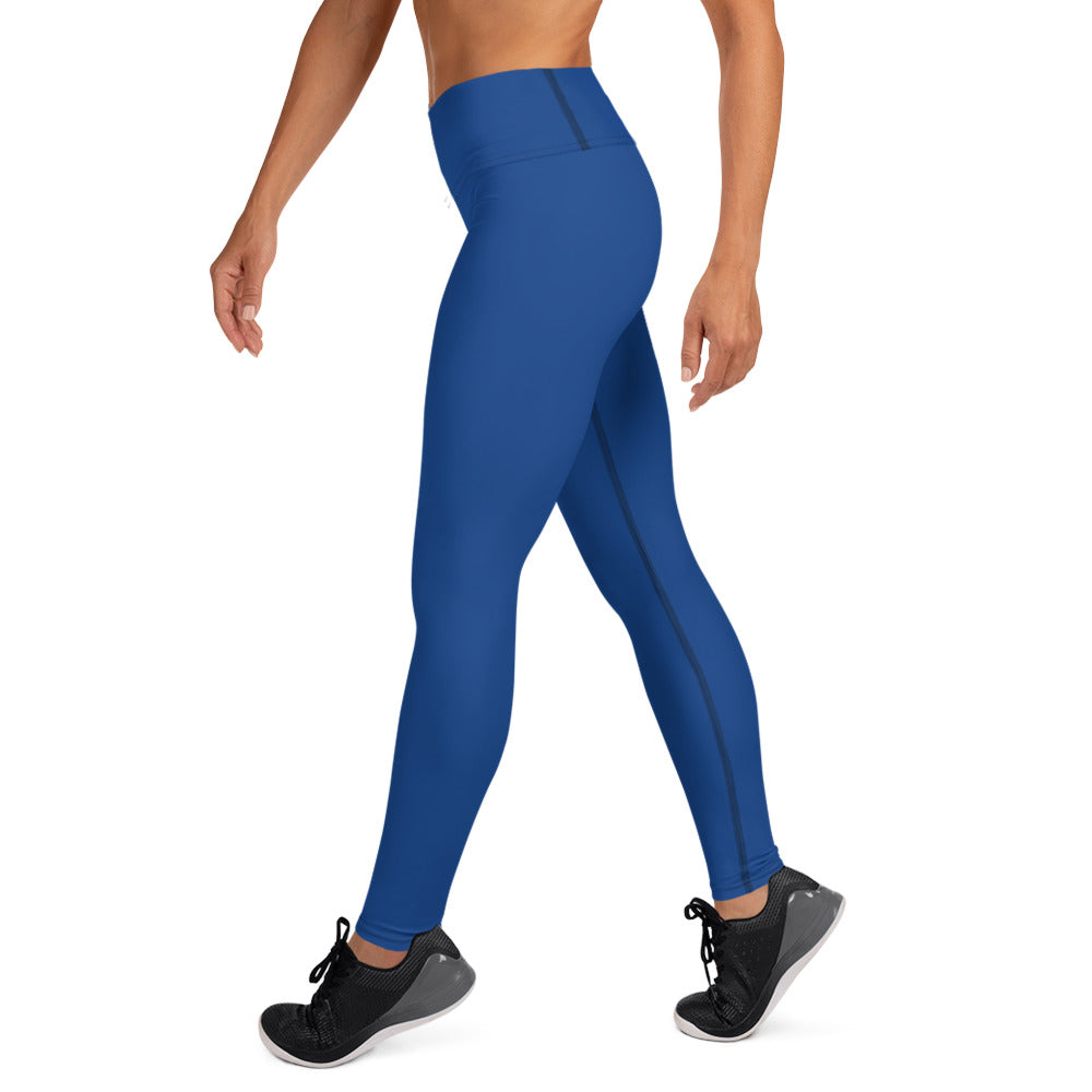 Blue Yoga Leggings (pocket)