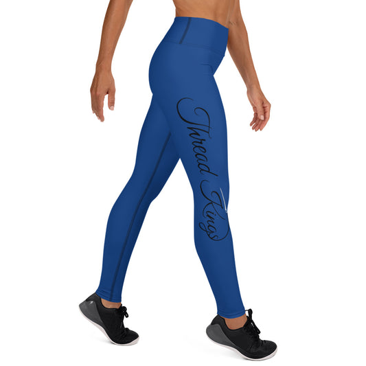 Blue Yoga Leggings (pocket)