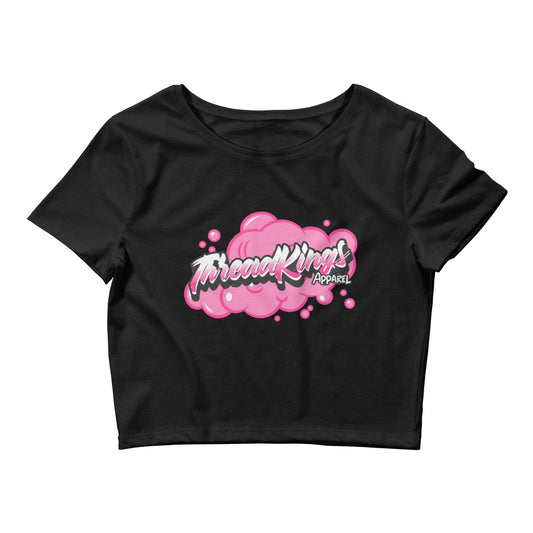 Pink Cloud Crop Tee