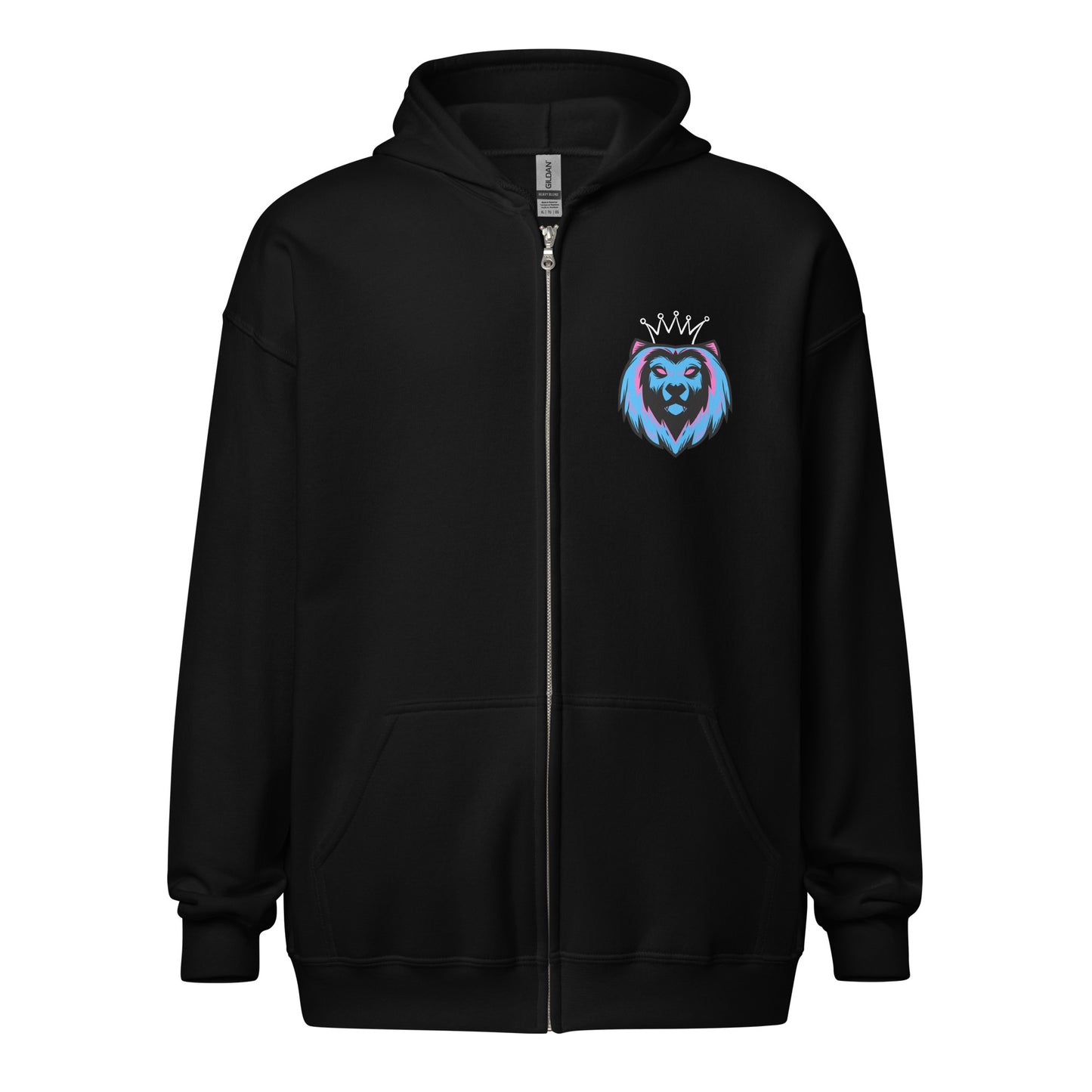 CC Lion zip hoodie