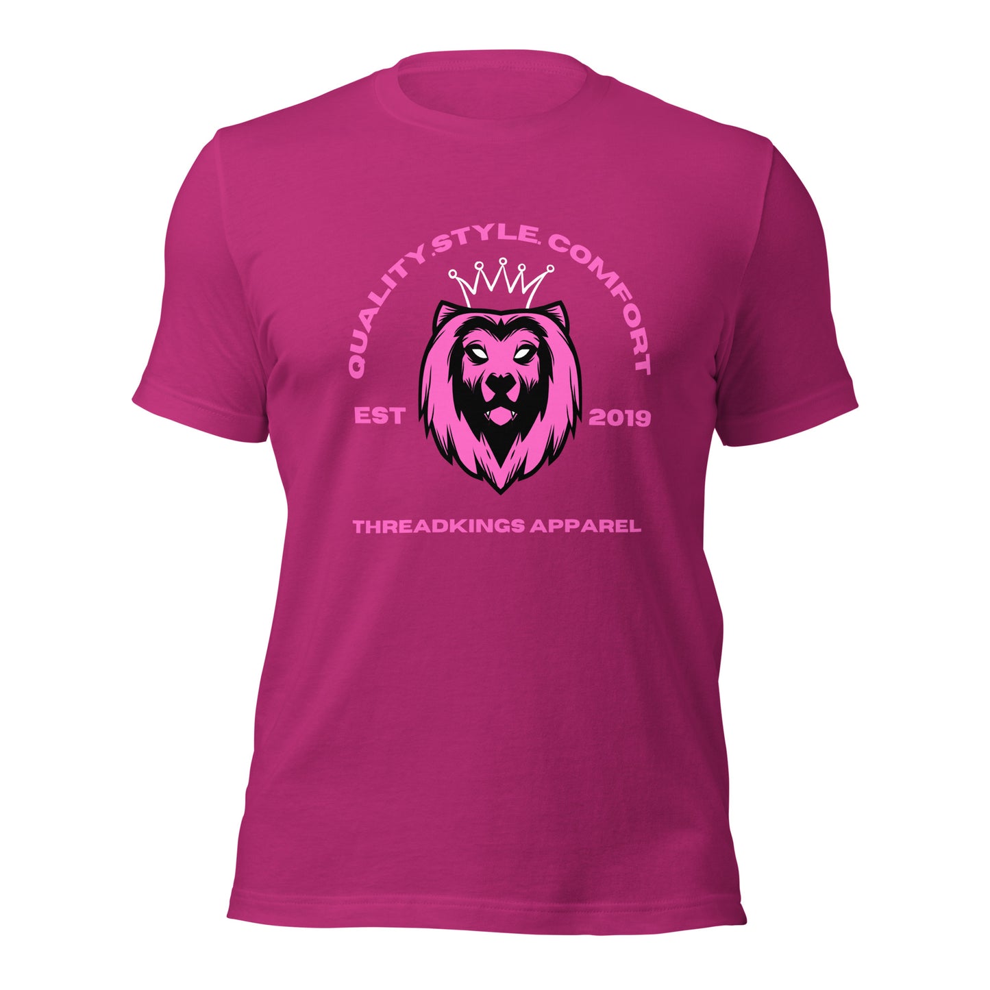 Q.S.C Pink lion t-shirt