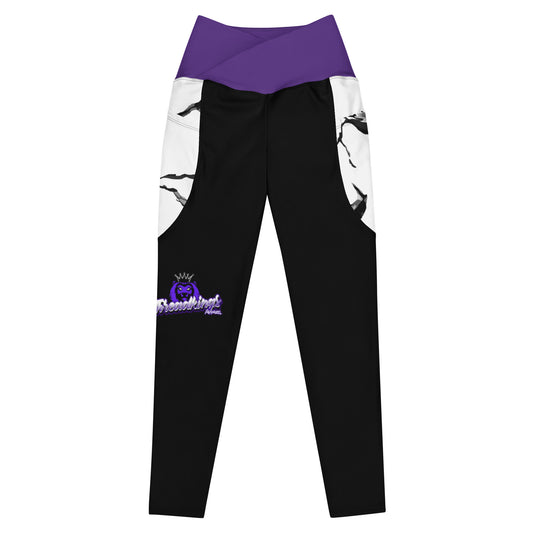 Purple Lion B&P Crossover leggings
